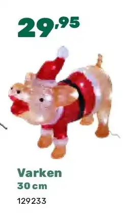 Happyland Varken 30 cm aanbieding