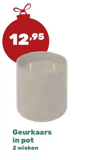 Happyland Geurkaars in pot 2 wieken aanbieding