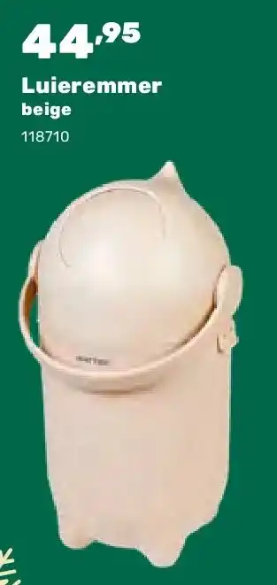 Happyland Luieremmer beige aanbieding