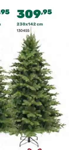 Happyland Kerstboom Sherwood deluxe 230x142 cm aanbieding