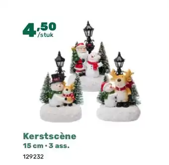 Happyland Kerstscène 15 cm • 3 ass aanbieding