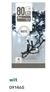 Happyland Verlichting 80 LED wit aanbieding