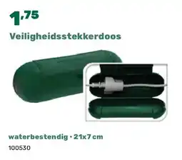 Happyland Veiligheidsstekkerdoos waterbestendig • 21x7 cm aanbieding