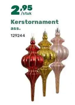 Happyland Kerstornament ass aanbieding