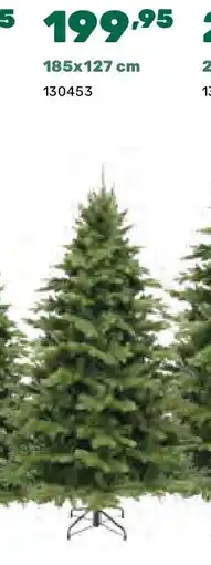 Happyland Kerstboom Sherwood deluxe 185x127 cm aanbieding