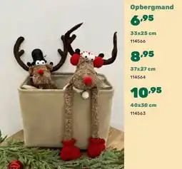 Happyland Opbergmand 33x25 cm aanbieding