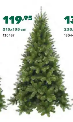 Happyland Kerstboom Tuscan 215x135 cm aanbieding