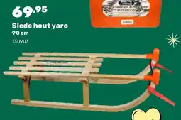 Happyland Slede hout yaro 90 cm aanbieding