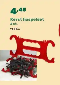 Happyland Kerst haspelset 2 st aanbieding
