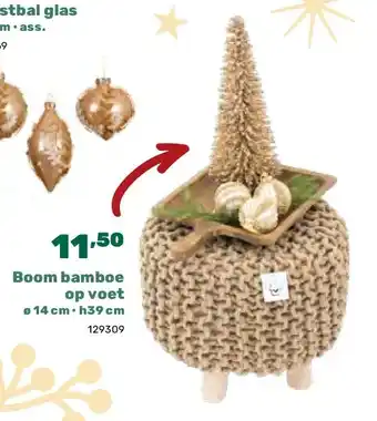 Happyland Boom bamboe op voet ø 14 cm • h39 cm aanbieding