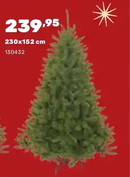Happyland Kerstboom Bristlecone 230x152 cm aanbieding