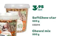 Happyland SoftChew star 500 g aanbieding