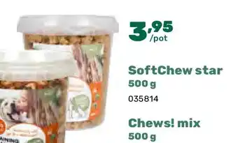 Happyland SoftChew star 500 g aanbieding