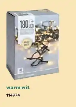 Happyland Verlichting 180 LED warm wit aanbieding