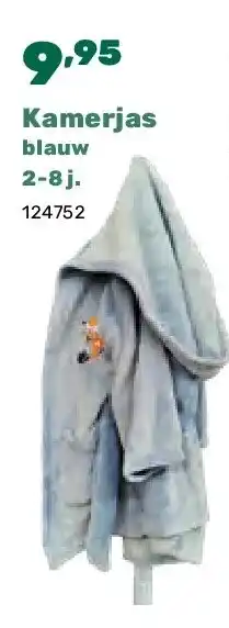 Happyland Kamerjas blauw 2-8 j aanbieding