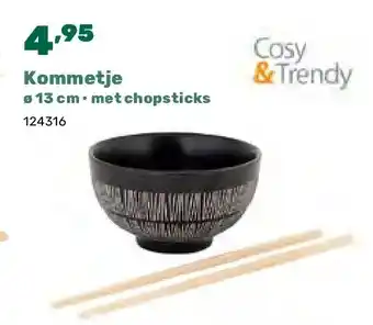 Happyland Kommetje ø 13 cm • met chopsticks aanbieding