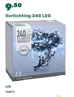 Happyland Verlichting 240 LED wit aanbieding