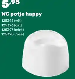 Happyland WC potje happy aanbieding