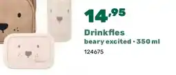 Happyland Drinkfles beary excited • 350 ml aanbieding