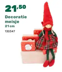 Happyland Decoratie meisje 21 cm aanbieding