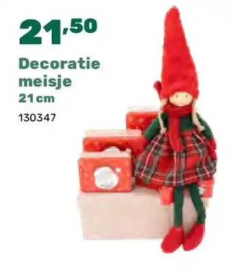 Happyland Decoratie meisje 21 cm aanbieding