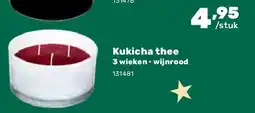 Happyland Kukicha thee 3 wieken • wijnrood aanbieding