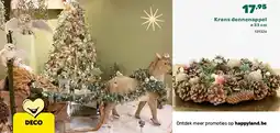 Happyland Krans dennenappel ø 33 cm aanbieding