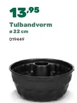 Happyland Tulbandvorm ø 22 cm aanbieding