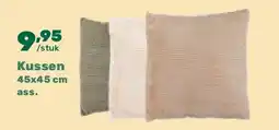 Happyland Kussen 45x45 cm ass aanbieding