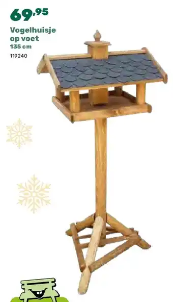 Happyland Vogelhuisje op voet 135 cm aanbieding