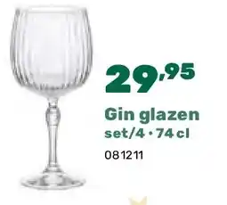 Happyland Gin glazen set/4 • 74 cl aanbieding