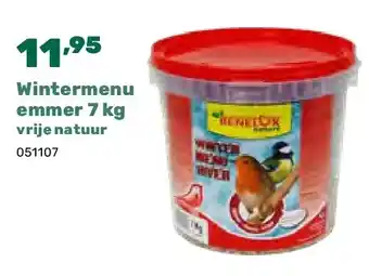 Happyland Wintermenu emmer 7 kg vrije natuur aanbieding