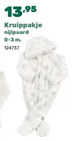 Happyland Kruippakje nijlpaard 0-3 m aanbieding