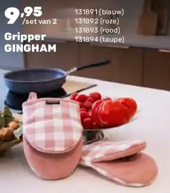 Happyland Gripper GINGHAM aanbieding