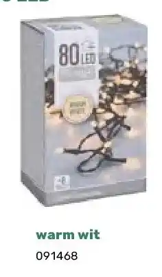 Happyland Verlichting 80 LED warm wit aanbieding