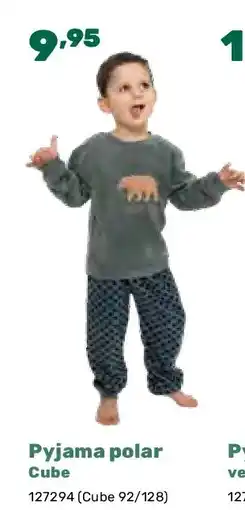 Happyland Pyjama polar Cube aanbieding