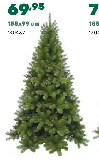 Happyland Kerstboom Tuscan 155x99 cm aanbieding