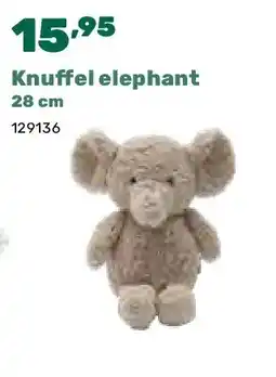 Happyland Knuffel elephant 28 cm aanbieding