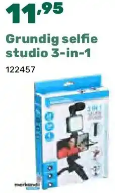 Happyland Grundig selfie studio 3-in-1 aanbieding