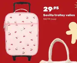 Happyland Sevilla trolley valies aanbieding
