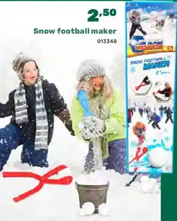 Happyland Snow football maker aanbieding