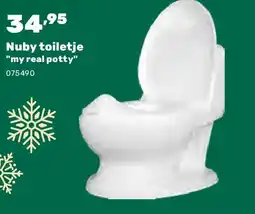 Happyland Nuby toiletje my real potty aanbieding