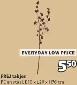 Jysk FREJ takjes aanbieding