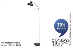 Jysk HUGO staande lamp aanbieding