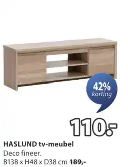 Jysk HASLUND tv-meubel aanbieding
