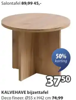 Jysk KALVEHAVE bijzettafel aanbieding