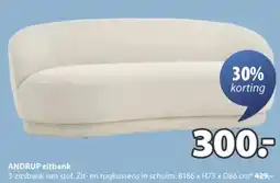 Jysk ANDRUP zitbank aanbieding