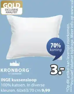 Jysk INGE kussensloop aanbieding