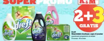 Dreft Wasmiddel vloeibaar, caps of poeder