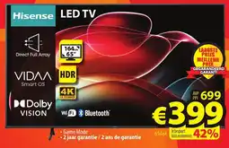 ElectroStock Hisense LED TV 65A6K aanbieding